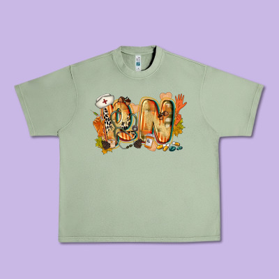 Fall Rn Urban Heavy Tee Designed By Cowgirlartshop