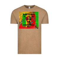 Vintage Coffee juneteenth is my independence day Vintage Tee - CowGirlArtShop