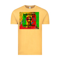 Vintage Mustard juneteenth is my independence day Vintage Tee - CowGirlArtShop