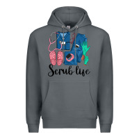 Rock Scrub Life Nurse Premium Hoodie - LillyAllenDesigns