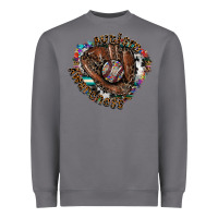 Storm Autism Awareness Baseball Heavyweight Sweatshirt - CowhideDigitalArt