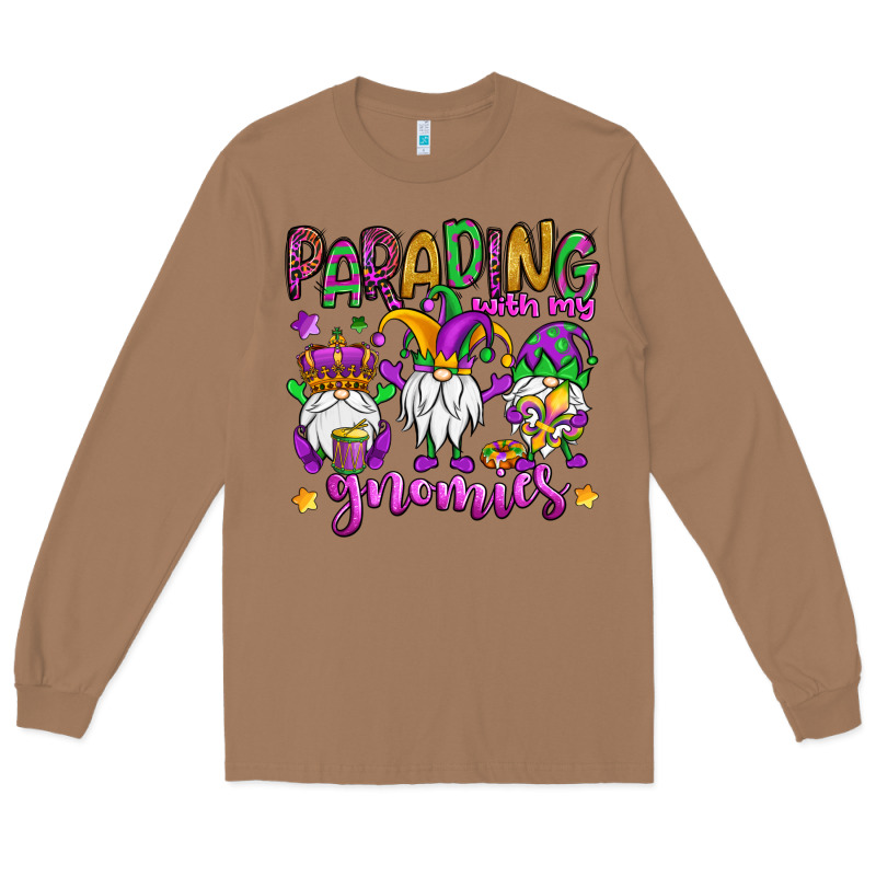 Parading With My Gnomies Long Sleeve Tee by OliviaCreatesArt | Teevron