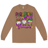 Toasted Coconut parading with my gnomies Long Sleeve Tee - OliviaCreatesArt