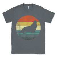 Charcoal Heather Seal Lover Gifts Retro Vintage Sea Lion Animal Silhouette Classic Tee - trangStudio
