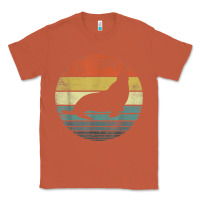 Copper Seal Lover Gifts Retro Vintage Sea Lion Animal Silhouette Classic Tee - trangStudio