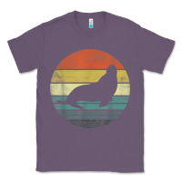 Lavender Seal Lover Gifts Retro Vintage Sea Lion Animal Silhouette Classic Tee - trangStudio