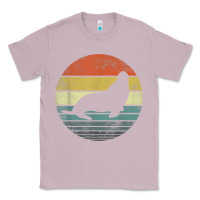 Lilac Seal Lover Gifts Retro Vintage Sea Lion Animal Silhouette Classic Tee - trangStudio