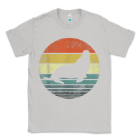 Moon Dust Seal Lover Gifts Retro Vintage Sea Lion Animal Silhouette Classic Tee - trangStudio