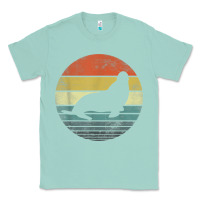 Seafoam Seal Lover Gifts Retro Vintage Sea Lion Animal Silhouette Classic Tee - trangStudio