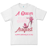 White A Queen Was Born In August 1965 Happy Birthday To Me 55 Years Old Premium Tee - Bettercallsaul