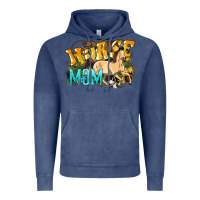 Vintage Denim Horse Mom Rope Vintage Hoodie - HowdyJamesFarm