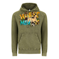 Vintage Olive Horse Mom Rope Vintage Hoodie - HowdyJamesFarm