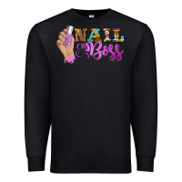 Black nail boss Premium Sweatshirt - BarkalooDesign