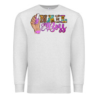 Oatmeal Heather nail boss Premium Sweatshirt - BarkalooDesign