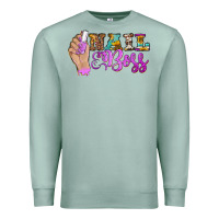 Seafoam nail boss Premium Sweatshirt - BarkalooDesign