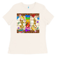 Bone best teacher ever Ladies Tee - NancyCooperArtShop