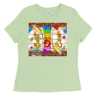 Matcha best teacher ever Ladies Tee - NancyCooperArtShop