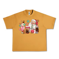 Peanut Butter pink santa christmas santa coffe cups Urban Heavy Tee - CowGirlArtShop