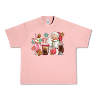 Salmon pink santa christmas santa coffe cups Urban Heavy Tee - CowGirlArtShop