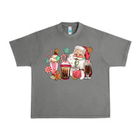 Tornado pink santa christmas santa coffe cups Urban Heavy Tee - CowGirlArtShop