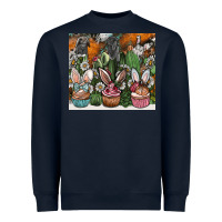Navy easter Heavyweight Sweatshirt - CowhideDigitalArt