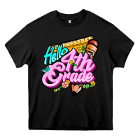 Black hello 4th grade Heavy Core Tee - JahusDesignShop