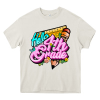 Cream hello 4th grade Heavy Core Tee - JahusDesignShop