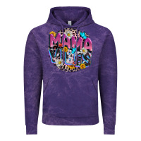 Cloud Purple Mama vibes Mother's Day Vintage Hoodie - CowGirlArtShop