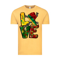 Vintage Mustard love juneteenth Vintage Tee - CowGirlArtShop