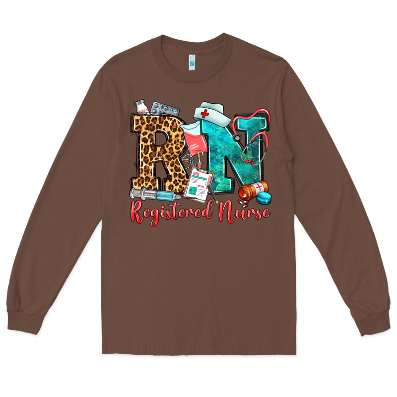 Registered Nurse Long Sleeve Tee by OliviaCreatesArt | Teevron
