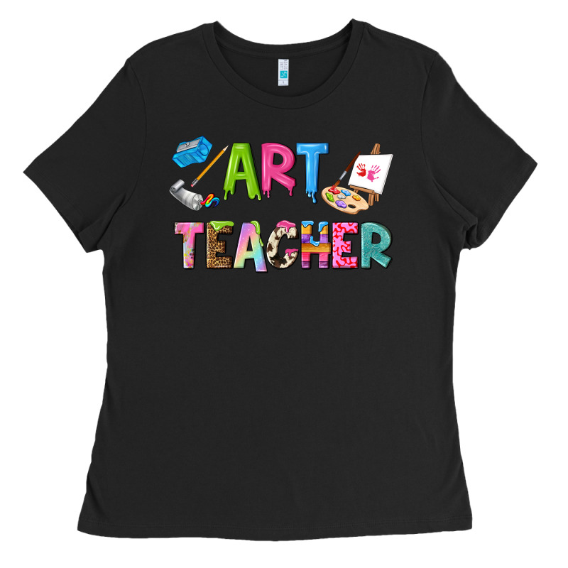 Art Teacher Ladies Tee by NancyCooperArtShop | Teevron