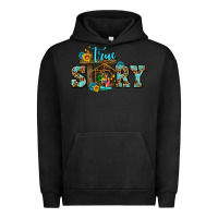 Pigment Black true story jesus and mary wıth god Urban Hoodie - AdoDesignShop