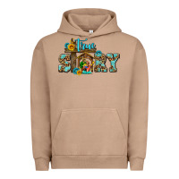 Pigment Burro true story jesus and mary wıth god Urban Hoodie - AdoDesignShop