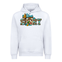 White true story jesus and mary wıth god Urban Hoodie - AdoDesignShop