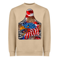 Mushroom america Heavyweight Sweatshirt - CowhideDigitalArt