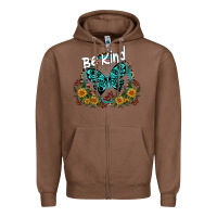 Chestnut be kind Zipper Hoodie - SublimationCraftShop