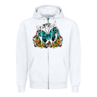White be kind Zipper Hoodie - SublimationCraftShop