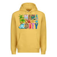 Antique Gold Mama Of Duty Premium Hoodie - CowhideDigitalArt