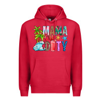Cardinal Mama Of Duty Premium Hoodie - CowhideDigitalArt