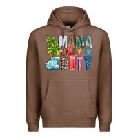 Chestnut Mama Of Duty Premium Hoodie - CowhideDigitalArt