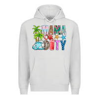 Dove Grey Mama Of Duty Premium Hoodie - CowhideDigitalArt