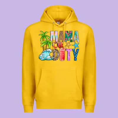 Mama Of Duty Premium Hoodie Designed By Cowhidedigitalart