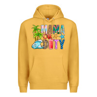 Mustard Mama Of Duty Premium Hoodie - CowhideDigitalArt