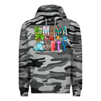 Slate Camo Mama Of Duty Premium Hoodie - CowhideDigitalArt