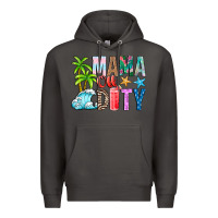 Smoke Mama Of Duty Premium Hoodie - CowhideDigitalArt