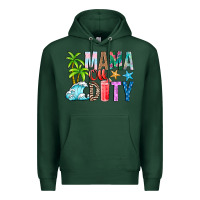 Sports Green Mama Of Duty Premium Hoodie - CowhideDigitalArt