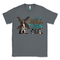 Charcoal Heather just a small town girl Classic Tee - SublimationCraftShop