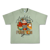 Oil Green just a girl who loves pumpkin spice Urban Heavy Tee - CowGirlArtShop
