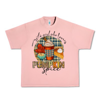 Just A Girl Who Loves Pumpkin Spice Urban Heavy Tee | Teevron