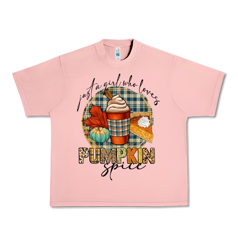 Just A Girl Who Loves Pumpkin Spice Urban Heavy Tee by CowGirlArtShop | Teevron